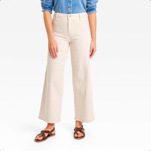 Women's High-Rise Sailor Wide Leg Ankle Jeans | NWT | Size: 17 Junior